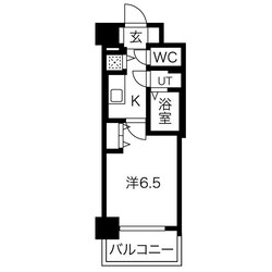 ジアコスモ難波南の物件間取画像